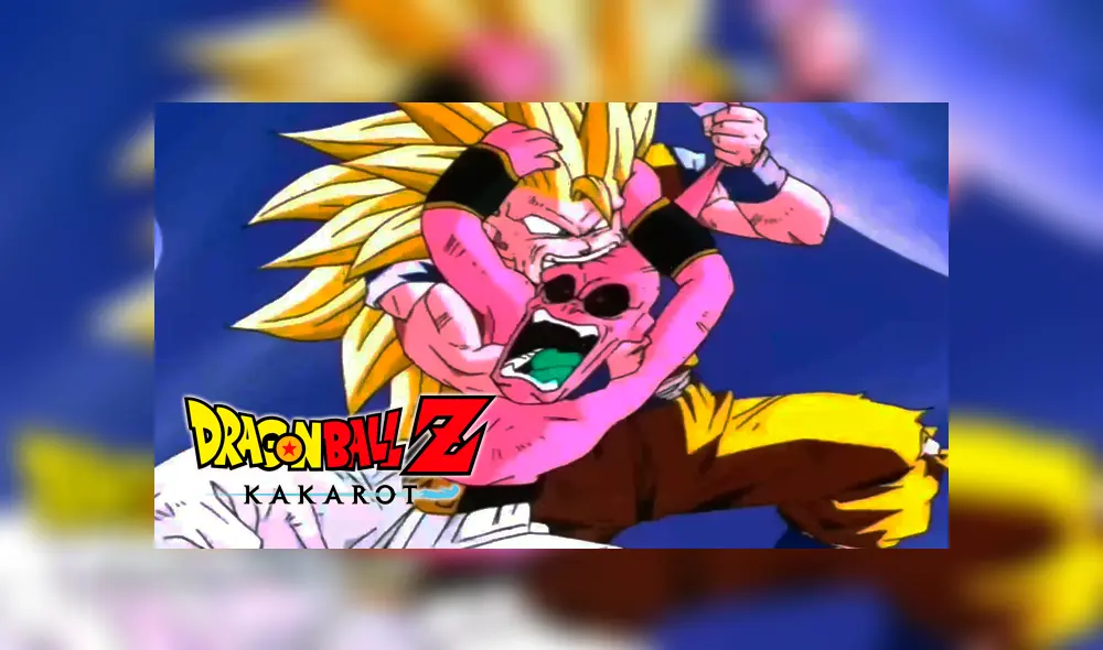Dragon Ball Z Kakarot recrea épica pelea entre Kid Boo y Goku SSJ3.
