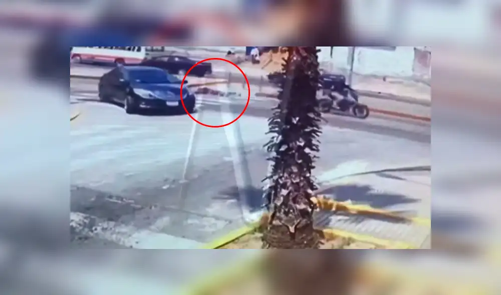 Peatón dispara a ladrón que fugaba en motocicleta luego de robar 10 mil soles | VIDEO