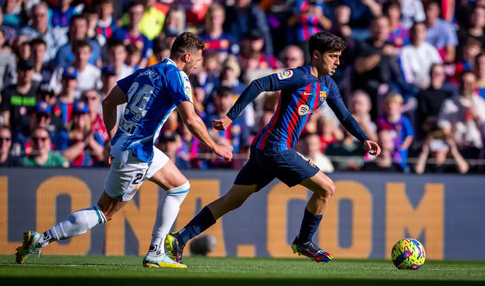 Barcelona se está enfrentando a Espanyol en el estadio Camp Nou por el último derbi del año. Foto: Barcelona Barcelona se está enfrentando a Espanyol en el estadio Camp Nou por el último derbi del año. Foto: Barcelona