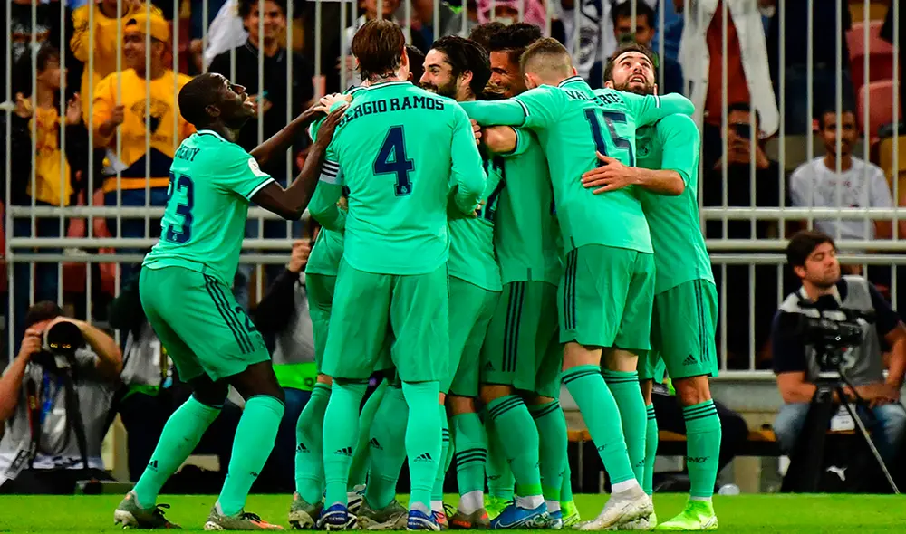 Toni Kroos marcó un golazo olímpico en el Real Madrid vs. Valencia por la semifinal de la Supercopa de España. | Foto: AFP