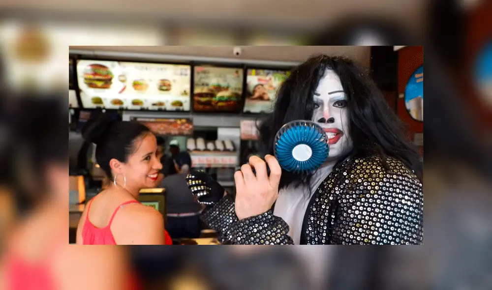 YouTube viral: se viste de 'Ayuwoki' para asustar a limeños y ellos tienen divertidas reacciones [VIDEO]