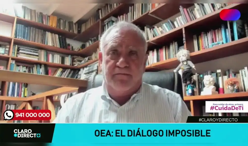 Augusto Álvarez Rodrich en Claro y Directo. Foto: LR+