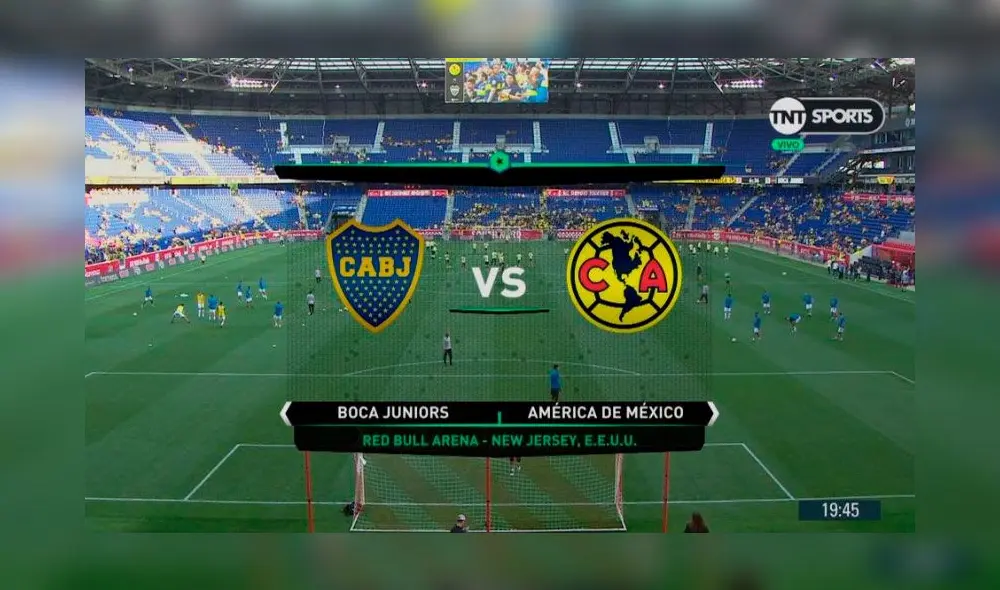 Boca Juniors vs América de México EN VIVO