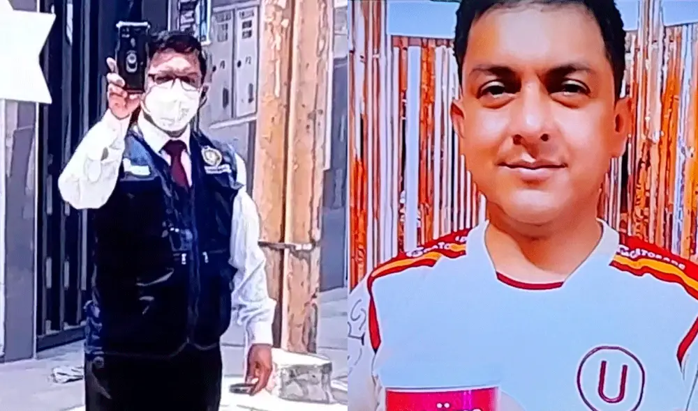 El trabajador de la Tercera Fiscalía Provincial Penal de Santa Anita fue despedido por hacer gestos obscenos. Foto: captura de ATV El trabajador de la Tercera Fiscalía Provincial Penal de Santa Anita fue despedido por hacer gestos obscenos. Foto: captura de ATV