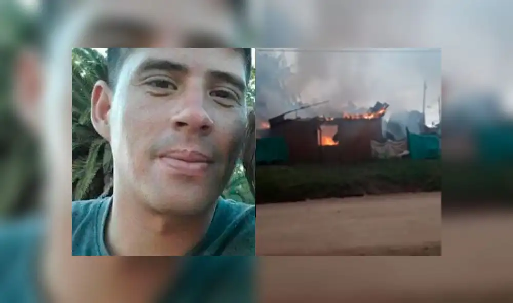 Salvaje: incendió la casa con su expareja embarazada y sus niñas dentro [VIDEO]