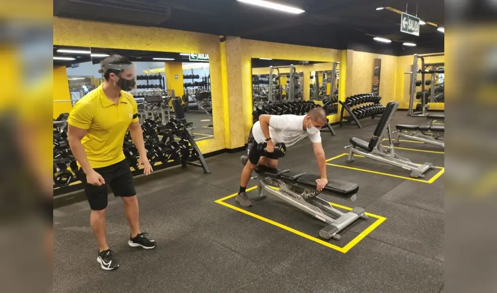 Gimnasios implementan protocolos de bioseguridad. Foto: Difusión Gimnasios implementan protocolos de bioseguridad. Foto: Difusión