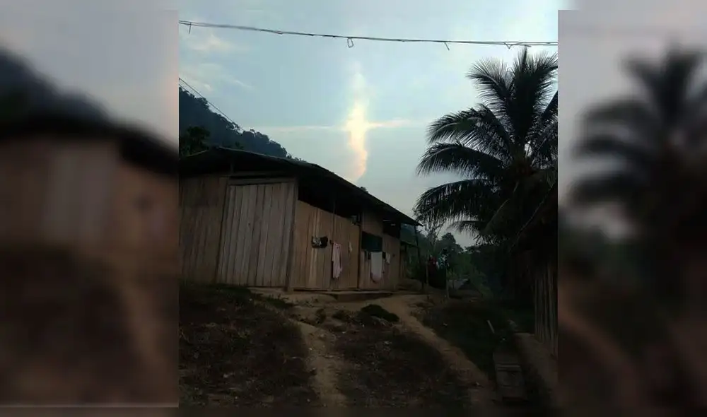 Imagen asombro a miembros de comunidad nativa. Imagen asombro a miembros de comunidad nativa.