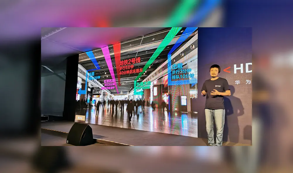 Huawei reveló su nueva aplicación de realidad mixta: Cyberverse.