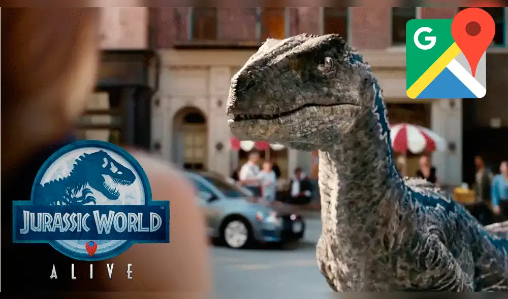 Google Maps viral: Lanzan juego de Jurassic World que te hará ver dinosaurios en las calles