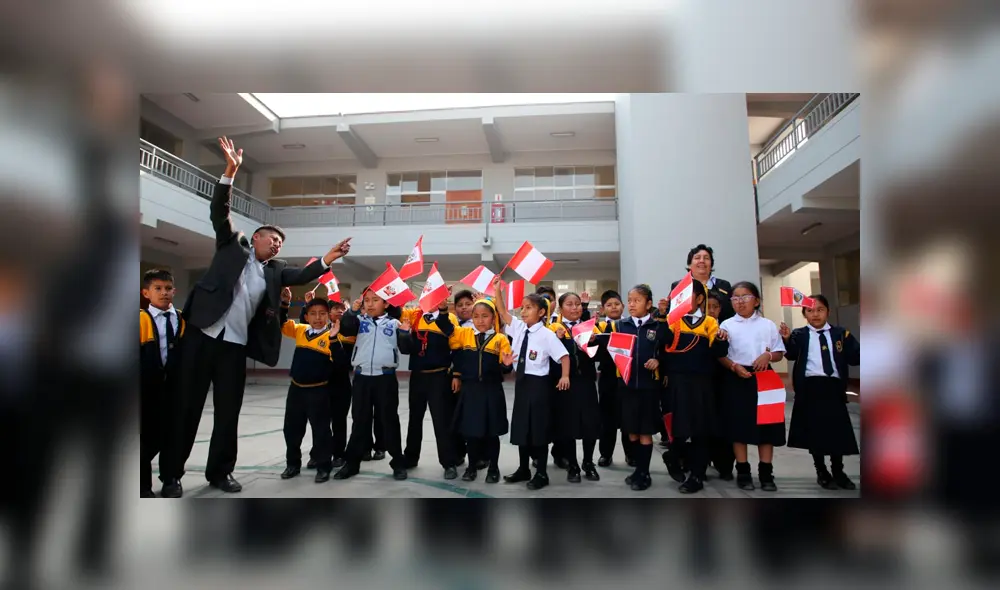Inauguran nuevas instalaciones de colegio público ubicado en Chaclacayo. Foto: Minedu