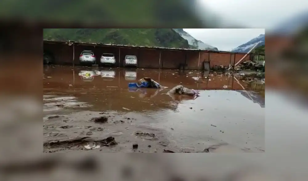 Calles de Pisac amanecieron inundadas. Calles de Pisac amanecieron inundadas.