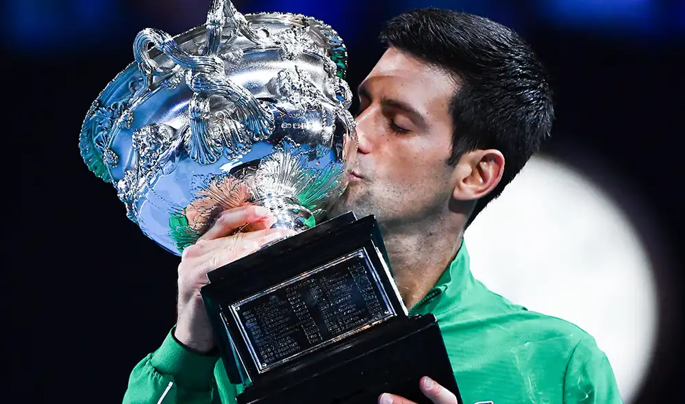 Novak Djokovic consigue por octava vez el Abierto de Australia tras vencer en la final a un combativo Dominic Thiem y vuelve a ser el número 1 de la ATP. El serbio ya tiene 17 títulos de Grand Slam. Novak Djokovic consigue por octava vez el Abierto de Australia tras vencer en la final a un combativo Dominic Thiem y vuelve a ser el número 1 de la ATP. El serbio ya tiene 17 títulos de Grand Slam.