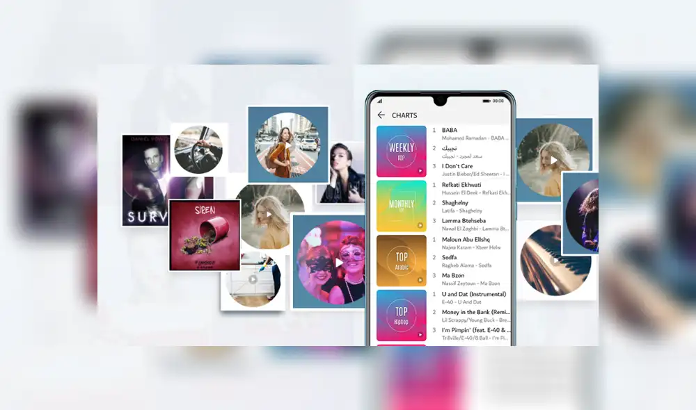 Huawei Music está disponible por 9,99 euros mensuales.