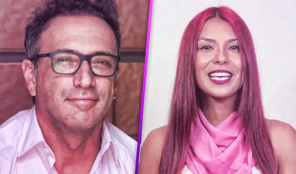 Carlos Galdós defendió el trabajo que hace Stephanie Orúe en Aprendo en casa. Foto: Composición. Carlos Galdós defendió el trabajo que hace Stephanie Orúe en Aprendo en casa. Foto: Composición.