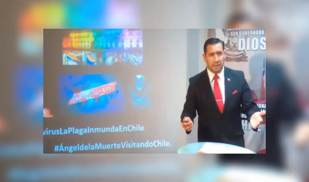 El líder religioso dijo que "el ángel de la muerte" está visitando su país. Fuente: YouTube.