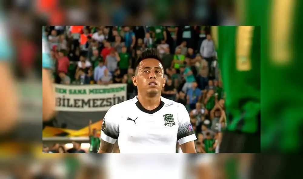 Christian Cueva debutó con triunfo en la Europa League [VIDEO]
