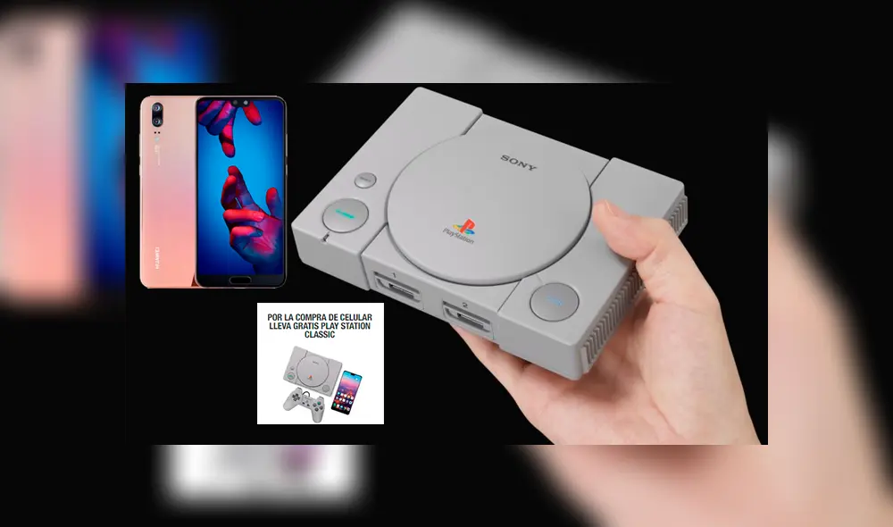 Obsequian PlayStation Classic al comprar un celular en tienda por departamento [FOTOS] 