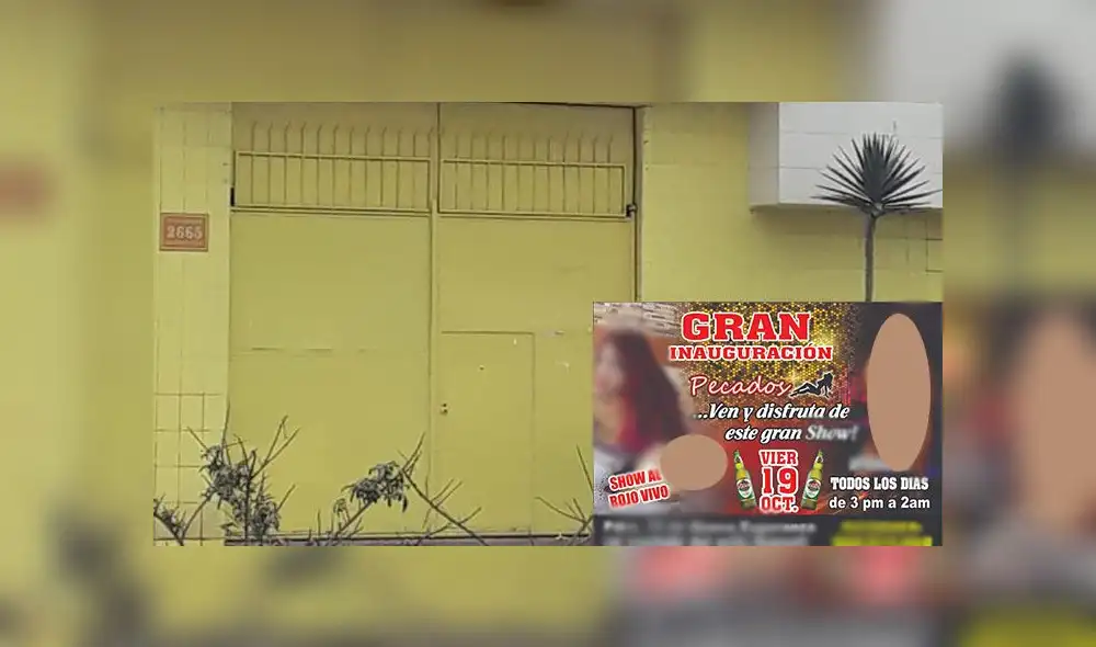 Vecinos indignados por instalación de prostíbulos cerca a sus casas Vecinos indignados por instalación de prostíbulos cerca a sus casas