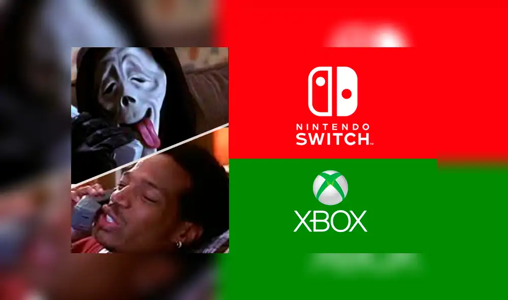 Nintendo y Xbox recrearon icónica escena de 'Scary Movie'.