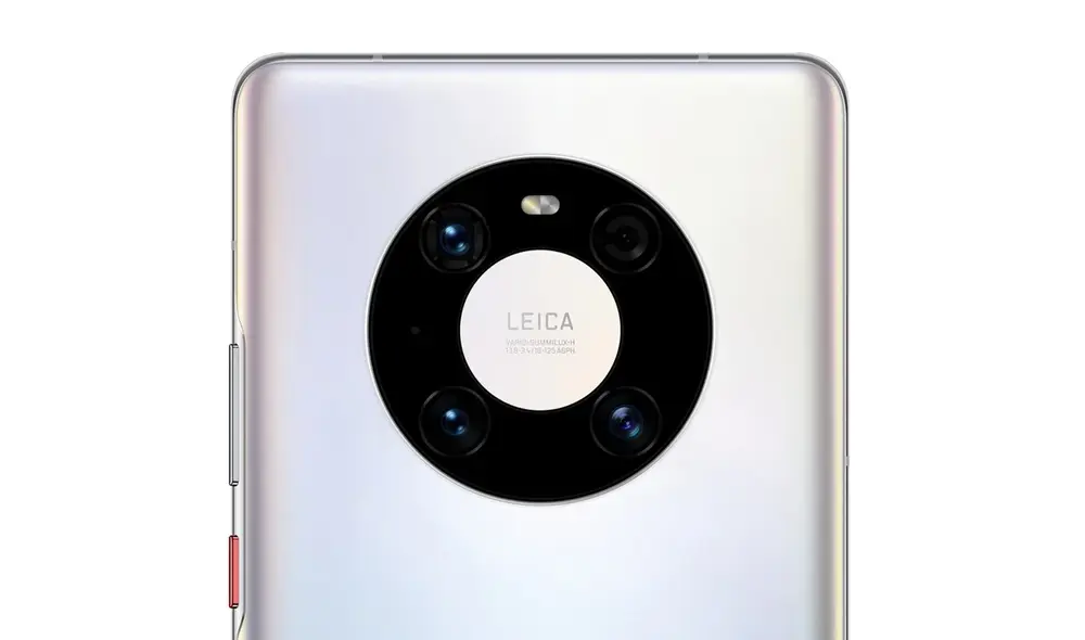 Sistema fotográfico del Mate 40 Pro en una estructura circular. Foto: Roland Quandt