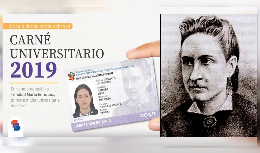La primera mujer universitaria en el Perú, Trinidad María Enríquez, tuvo que luchar por lograr su derecho a estudiar aunque nunca la dejaron ejercer su carrera. La primera mujer universitaria en el Perú, Trinidad María Enríquez, tuvo que luchar por lograr su derecho a estudiar aunque nunca la dejaron ejercer su carrera.