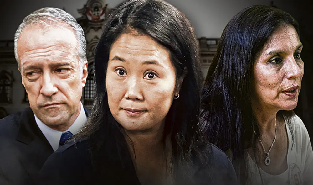 Patricia Juárez y “Nano” Guerra acompañan a Keiko Fujimori en la plancha electoral. Composición La República Patricia Juárez y “Nano” Guerra acompañan a Keiko Fujimori en la plancha electoral. Composición La República