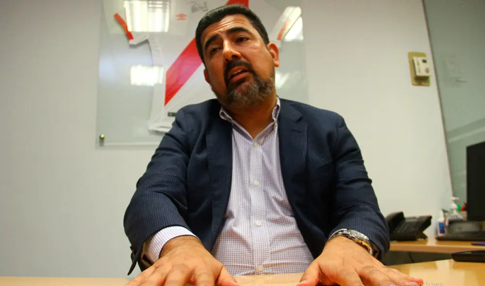 Carlos Moreno, administrador de Universitario de Deportes. | Foto: Hugo Díaz (Líbero)