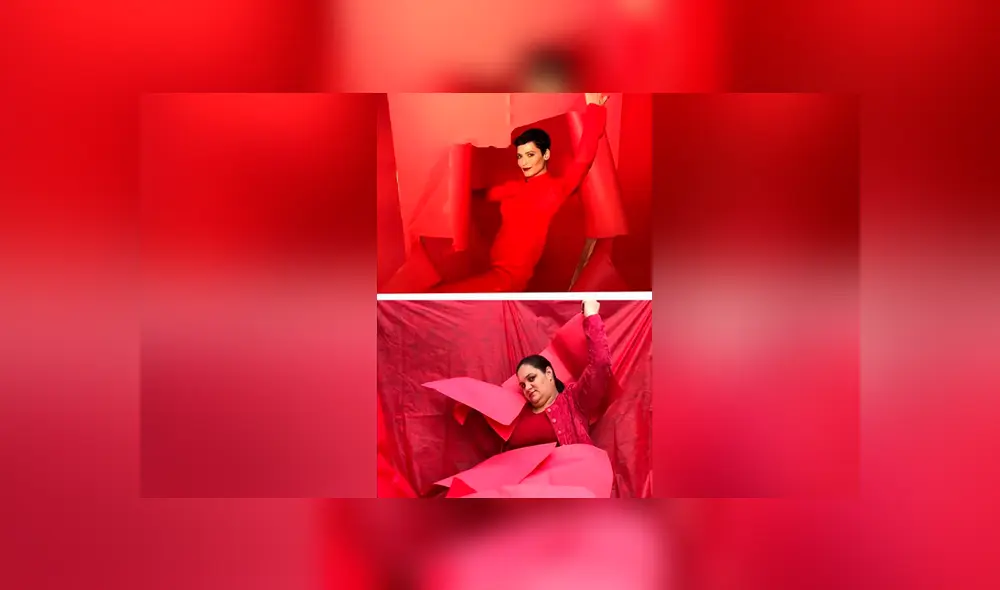 La mujer reta a la industria de la moda, para demostrar lo absurdas que son las poses de algunas modelos. Foto: captura