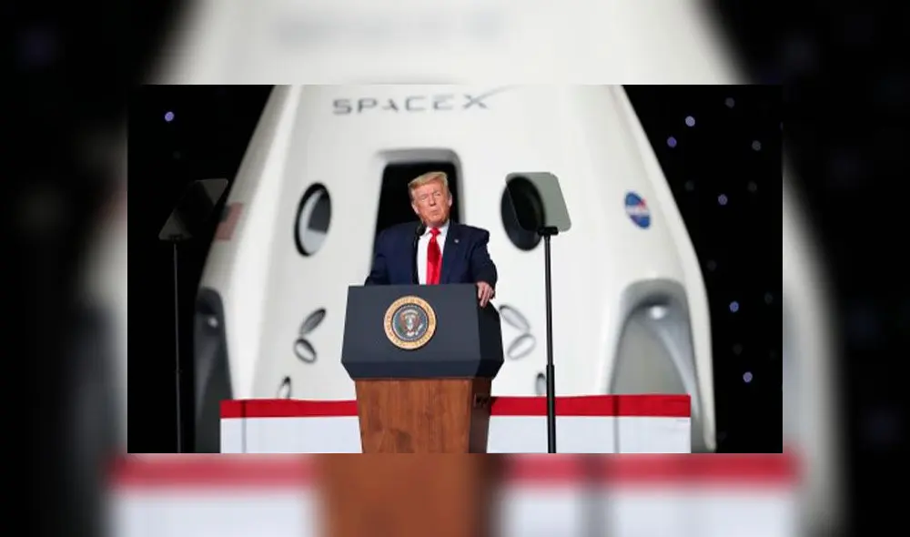 Donald Trump, presidente de los Estados Unidos. Foto: AFP.