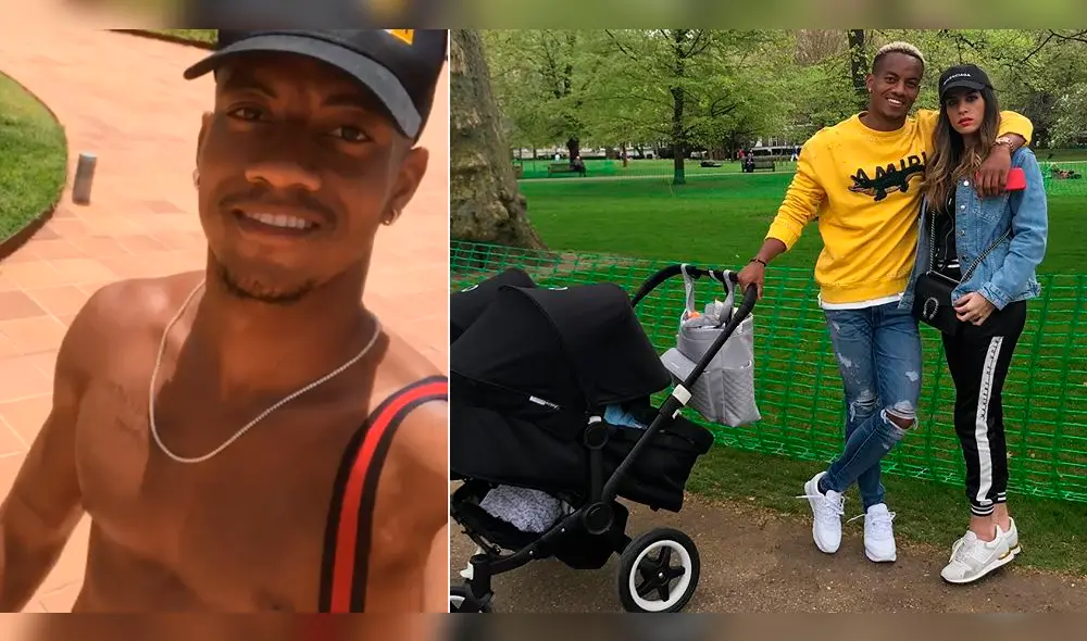 André Carrillo y la foto más íntima de él junto a su novia española André Carrillo y la foto más íntima de él junto a su novia española