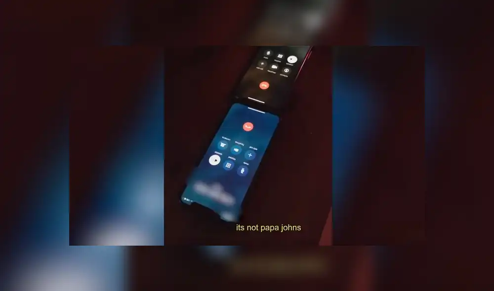 Los trabajadores de las famosas cadenas de comida rápida, discutieron durante varios segundos. Foto: captura. Los trabajadores de las famosas cadenas de comida rápida, discutieron durante varios segundos. Foto: captura.