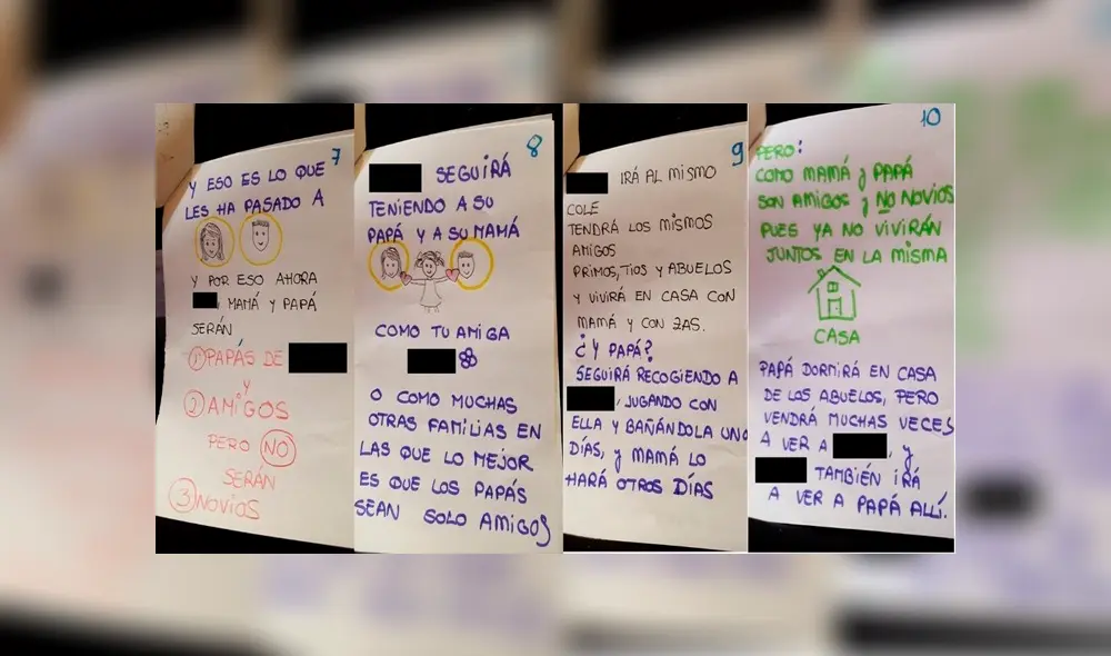 Desliza para ver los mensajes que la pareja le escribió a su hija en estas conmovedoras cartas. Desliza para ver los mensajes que la pareja le escribió a su hija en estas conmovedoras cartas.