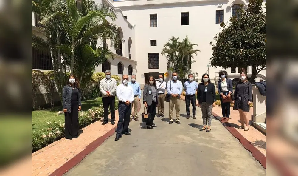 Sociólogos, antropólogos e historiadores fueron recibidos por Víctor Zamora (MINSA) en Palacio de Gobierno.