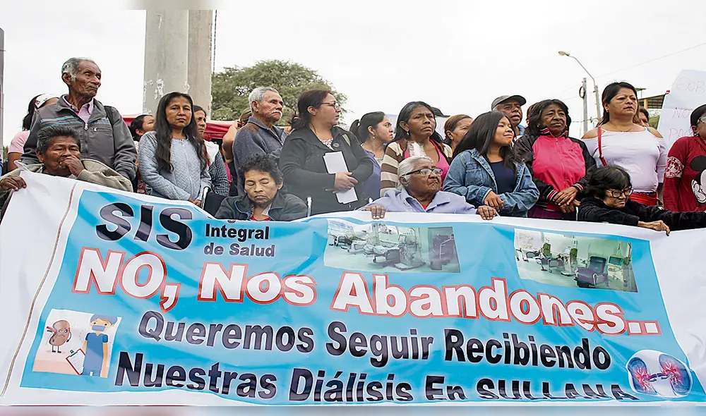 Protesta. Tras protesta de familiares, pacientes con enfermedades renales serán bien atendidos.
