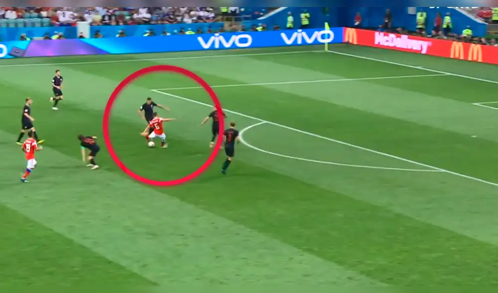 Rusia vs Croacia: mira el golazo de Cheryshev que puso el 1-0 [VIDEO] 