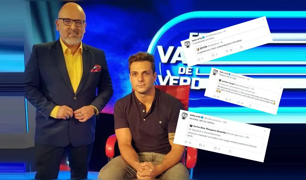 Beto Ortiz fue criticado por presentar a Nicola Porcella en "El Valor de la Verdad".