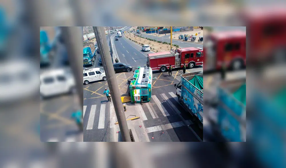 Accidente vehicular a la altura del km 39 de la Panamericana Norte deja seis heridos. Foto: Ancón es Ancón FB Accidente vehicular a la altura del km 39 de la Panamericana Norte deja seis heridos. Foto: Ancón es Ancón FB