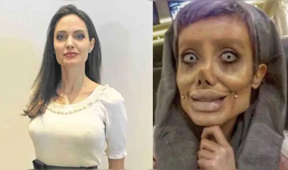 Influencer que imitaba a Angelina Jolie fue arrestada en Irán Influencer que imitaba a Angelina Jolie fue arrestada en Irán