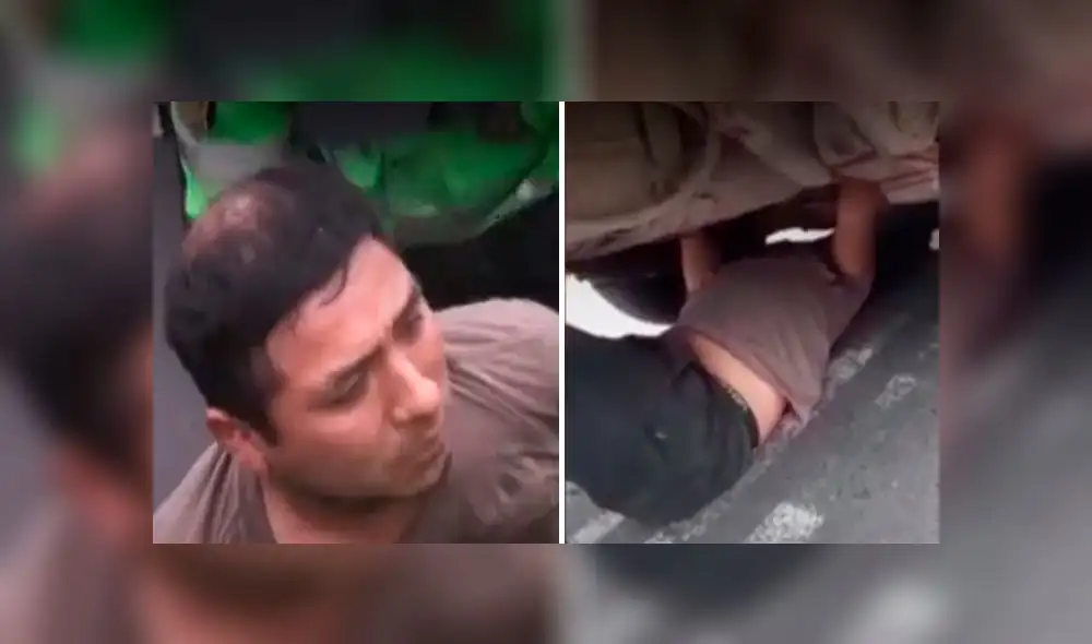 Foto: Captura/América TV. Foto: Captura/América TV.