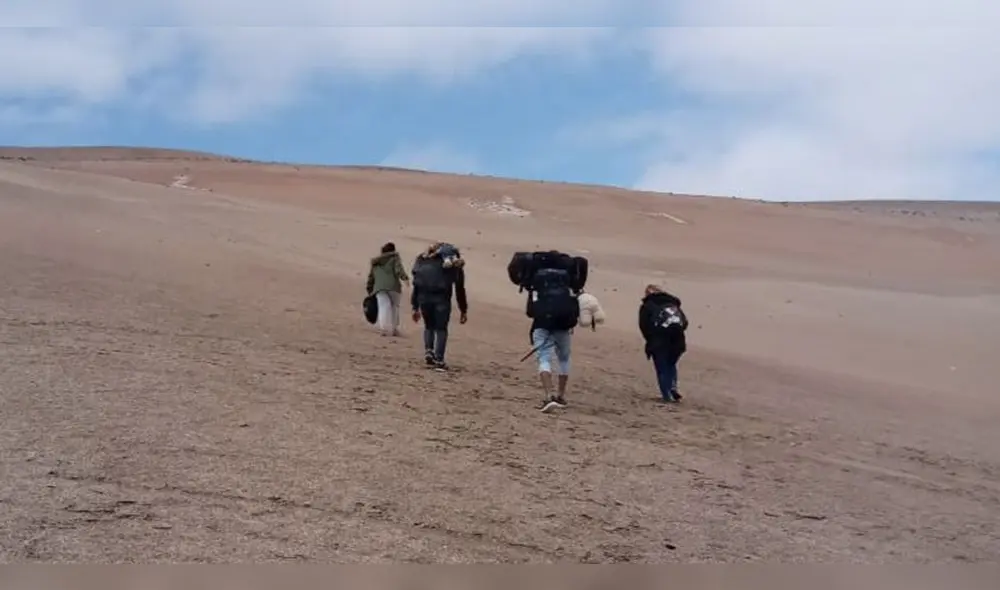 Cinco ciudadanos bolivianos fueron intervenidos cuando pretendían llegar caminando a su país.