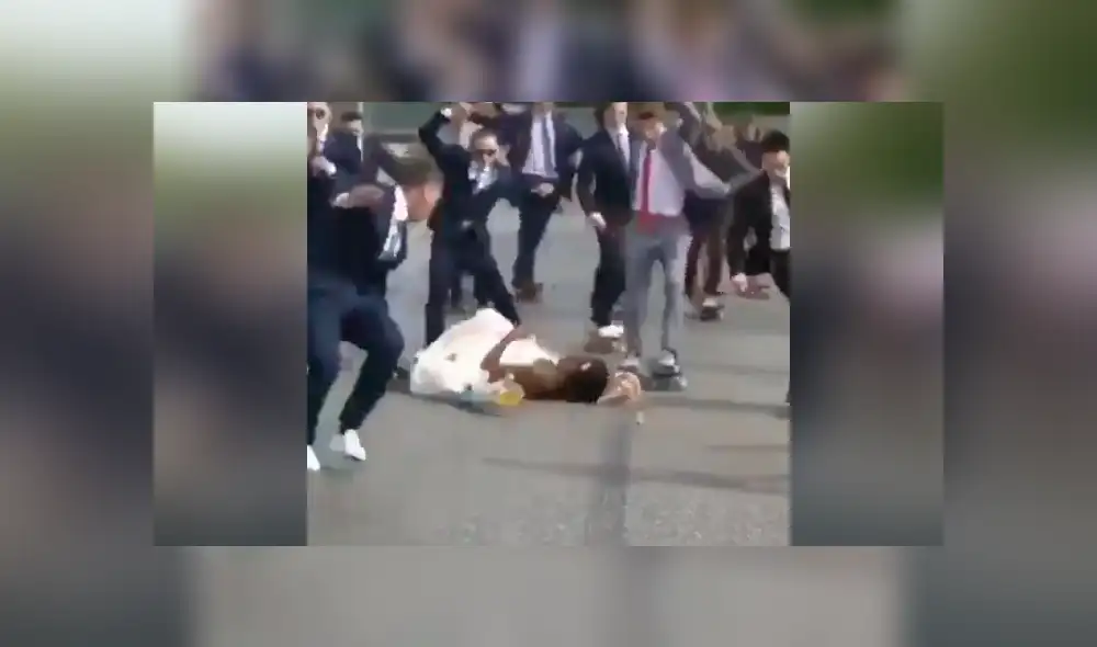 Facebook viral: Chica realiza boda extrema sobre ruedas, se tropieza y pasa vergüenza [VIDEO] 