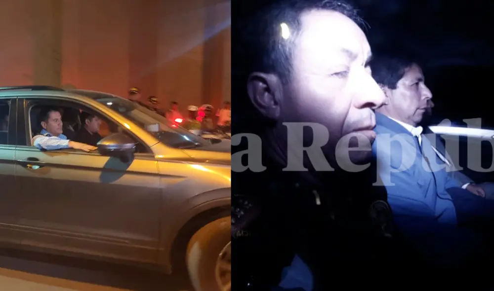 Pedro Castillo fue trasladado en una camioneta hacia un nuevo centro de detención tras investigación fiscal por rebelión y conspiración. Foto: Grace Mora/John Reyes/La República Pedro Castillo fue trasladado en una camioneta hacia un nuevo centro de detención tras investigación fiscal por rebelión y conspiración. Foto: Grace Mora/John Reyes/La República