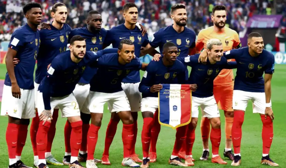 Francia su segunda final consecutiva de una Copa del Mundo. Foto: EFE