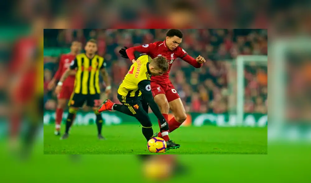 Liverpool venció 2-0 a Watford por la fecha 17 de la Premier League [RESUMEN]