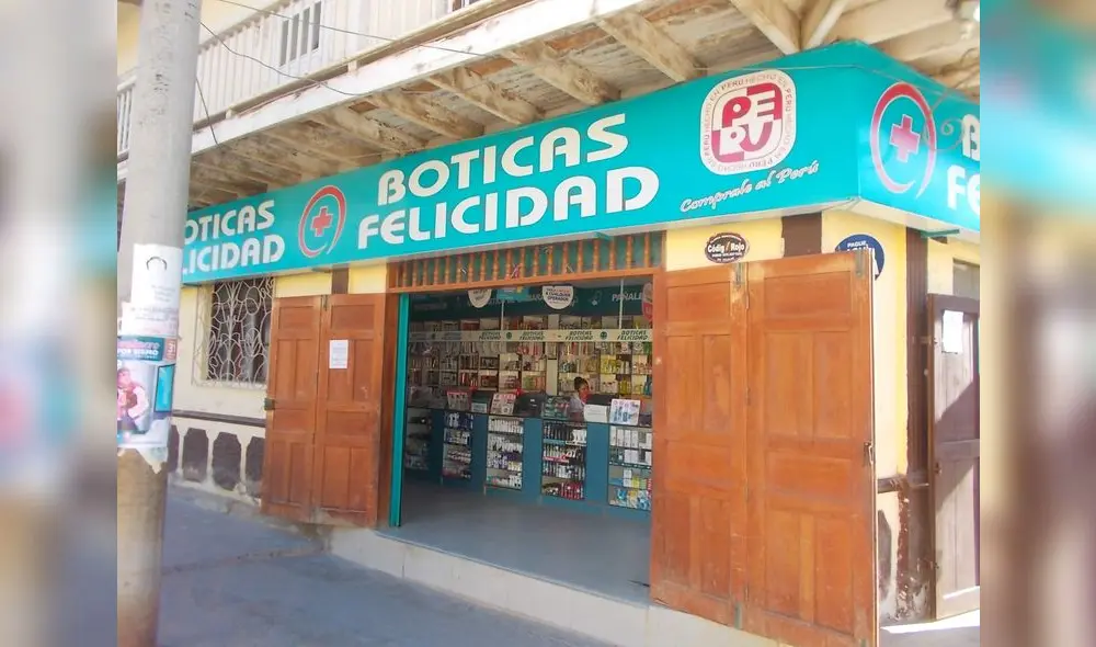 impropio. Boticas Felicidad concertó precios según Indecopi.