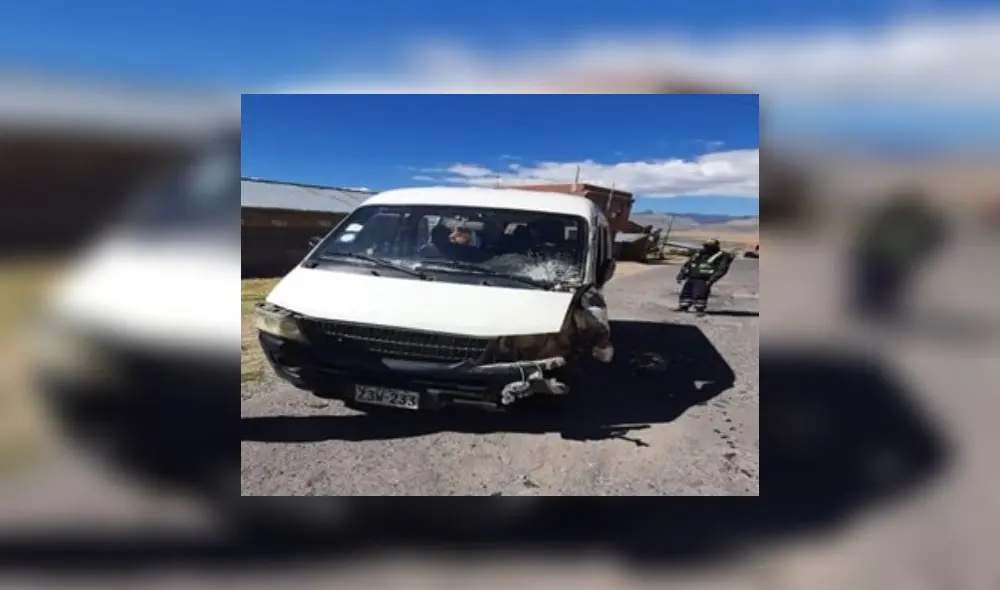 Motociclista chocó con vehículo.