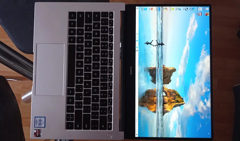 Desliza para ver más imágenes de la Huawei Matebook D14, una de las alternativas más sorpresivas de la MacBook. Foto: Benjamín Marcelo/La República