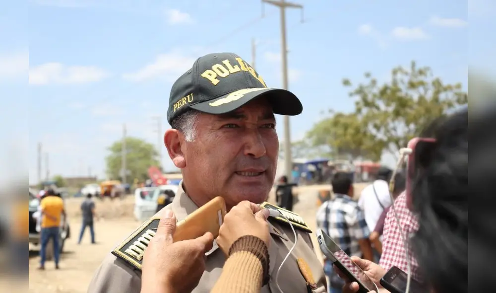 Sarmiento Palacios, pasará a la División de Policía Comunitaria. (Foto: El Chilalo) Sarmiento Palacios, pasará a la División de Policía Comunitaria. (Foto: El Chilalo)
