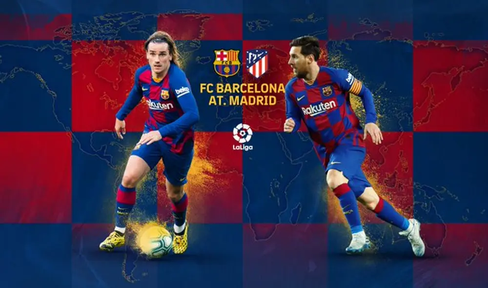 Barcelona vs. Atlético de Madrid por LaLiga Santander. | Foto: Barcelona