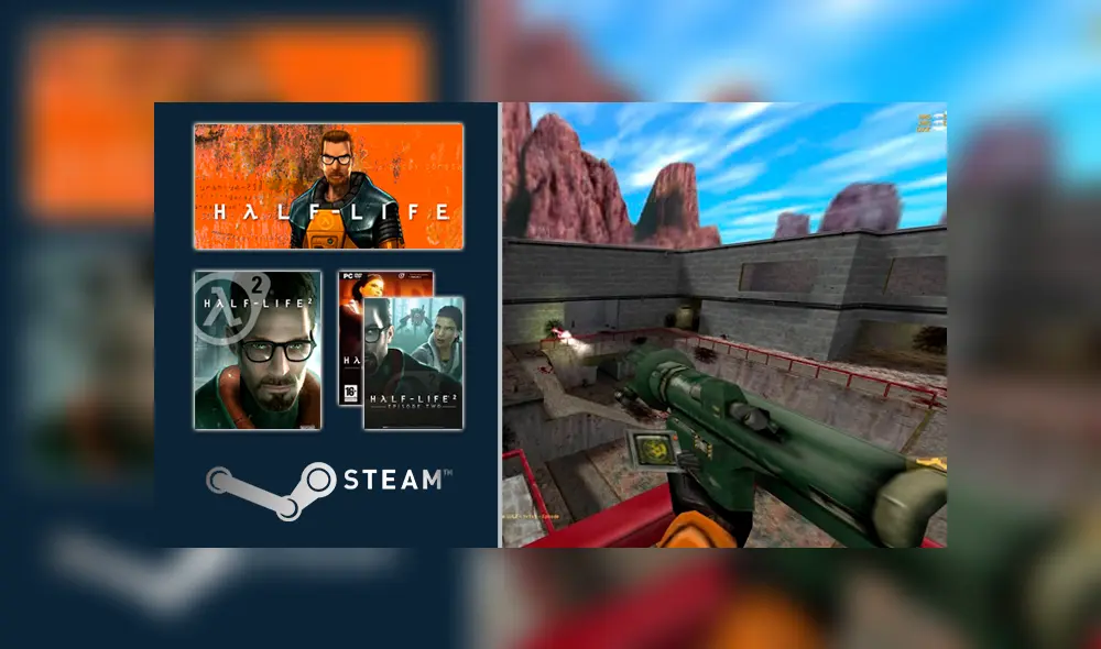 Valve decidió regalar todos los juegos de Half-Life.